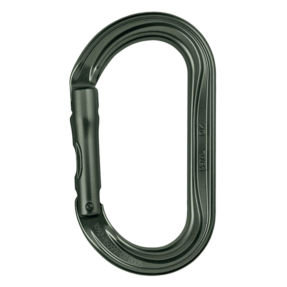 Petzl OK Non-Locking Lightweight Oval Carabiner from Columbia Safety